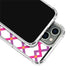 Chevron White Out iPhone 14 Pro Clear Case
